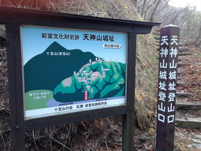 天神山城 (越後国) 新潟県